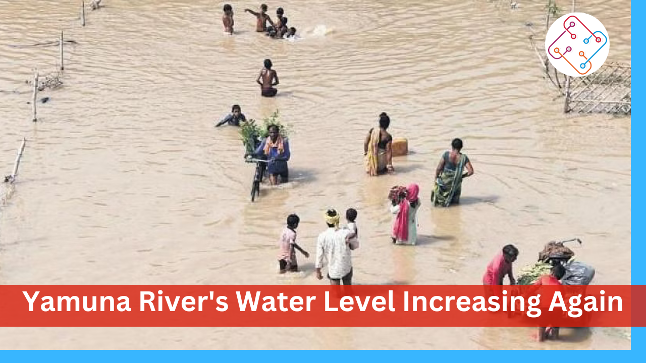Yamuna River's Water Level Increasing Again